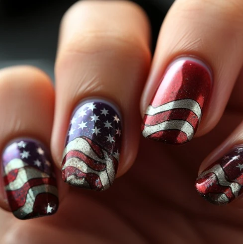 Patriotic Nail Art Design Stornfield 1789915083