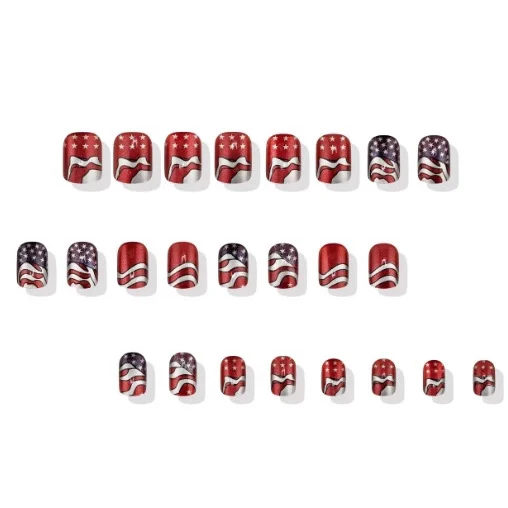 Patriotic Nail Art Design Stornfield 1789915083