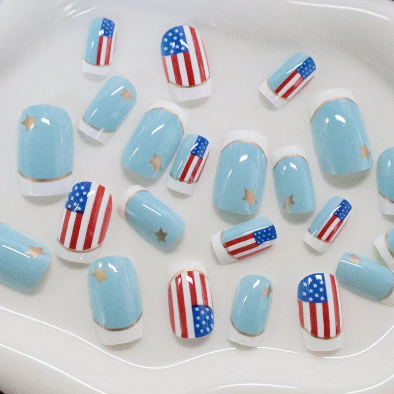 Patriotic Nail Art Stornfield