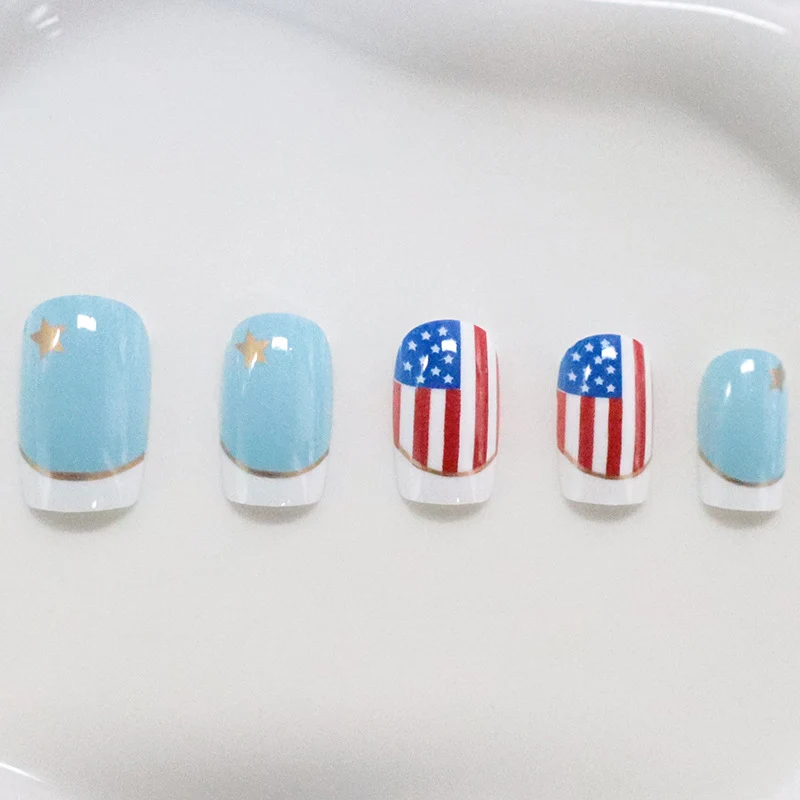 Patriotic Nail Art Stornfield