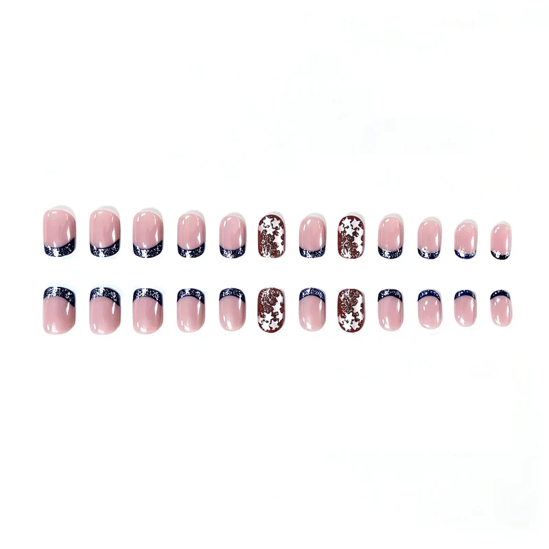 Patriotic Glitter Nail Art Set Stornfield
