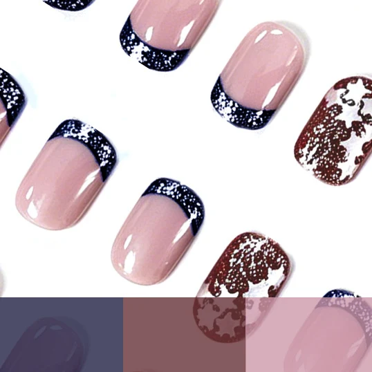 Patriotic Glitter Nail Art Set Stornfield