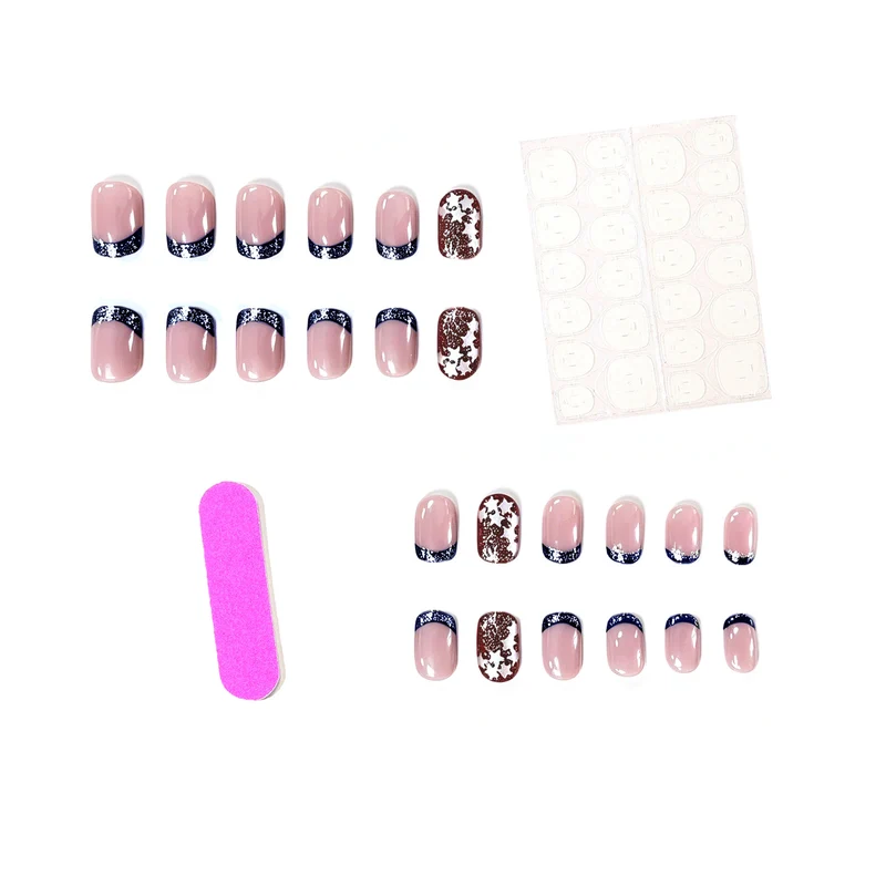 Patriotic Glitter Nail Art Set Stornfield
