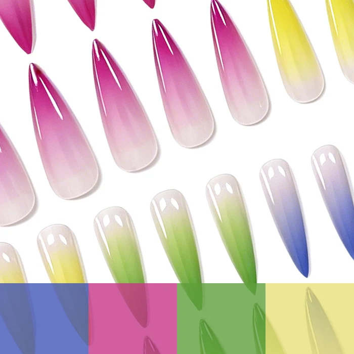 Ombre Stiletto Nail Enhancements Stornfield