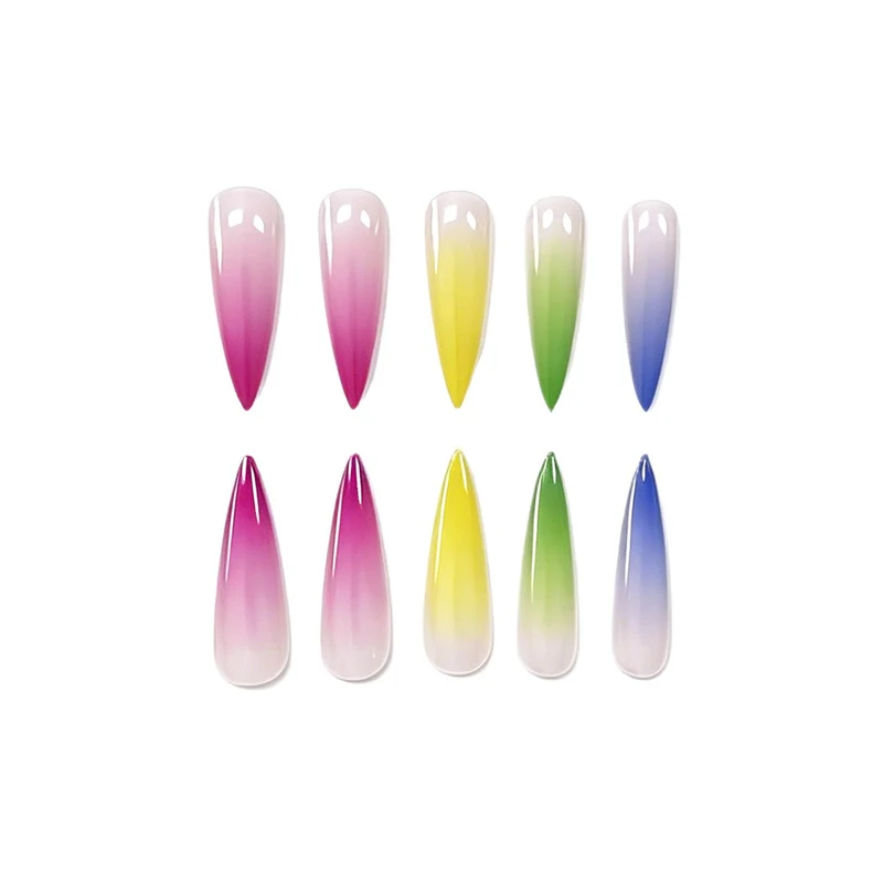 Ombre Stiletto Nail Enhancements Stornfield