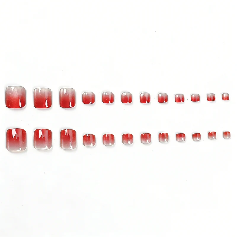 Ombre Pedicure Nail Art Stornfield