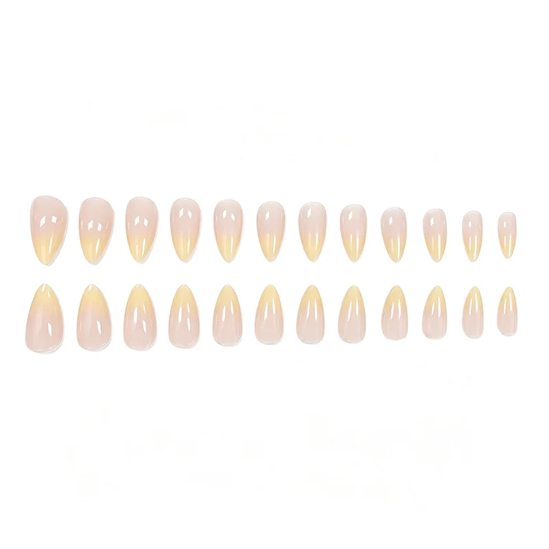 Ombre Almond-Shaped Nail Enhancements Stornfield