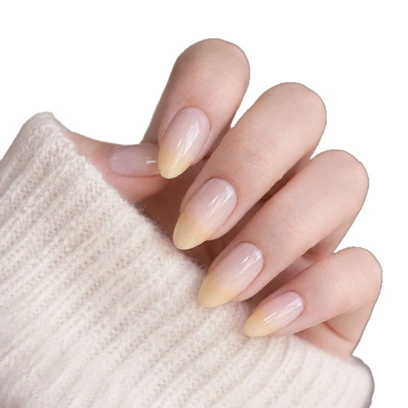 Ombre Almond-Shaped Nail Enhancements Stornfield