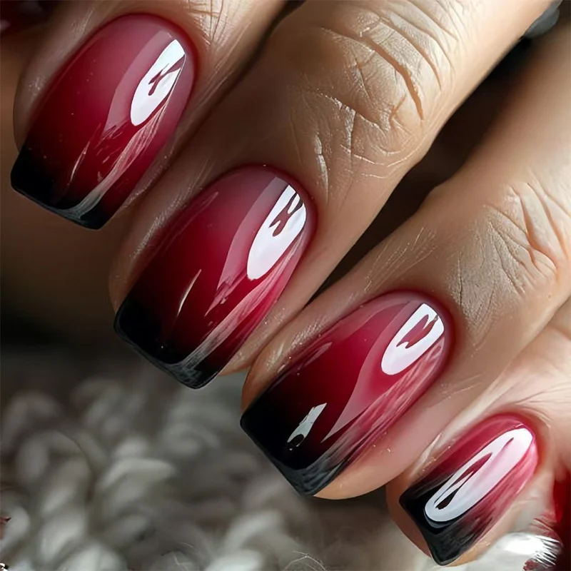 Ombre Acrylic Nail Enhancements Stornfield