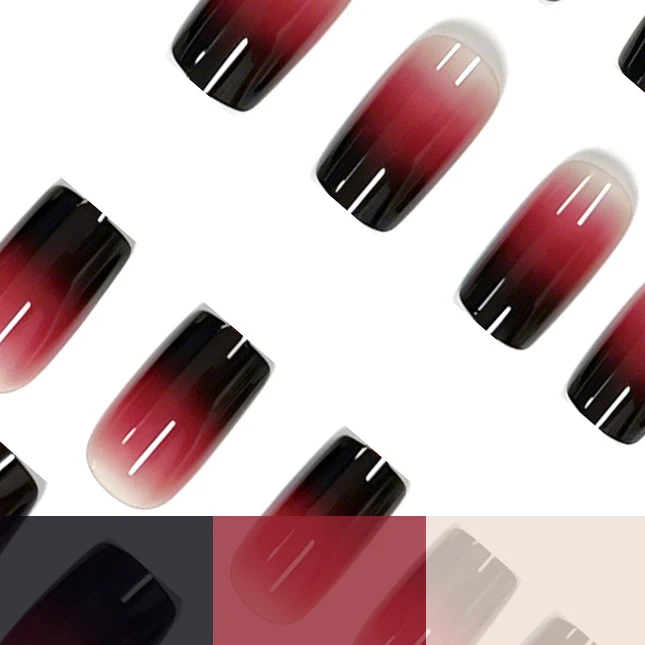 Ombre Acrylic Nail Enhancements Stornfield