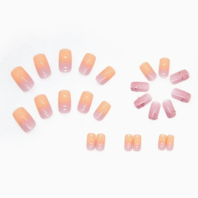 Ombre Acrylic Nail Art Enhancements Stornfield