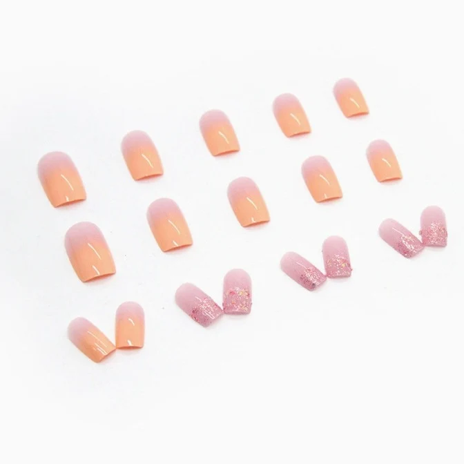 Ombre Acrylic Nail Art Enhancements Stornfield