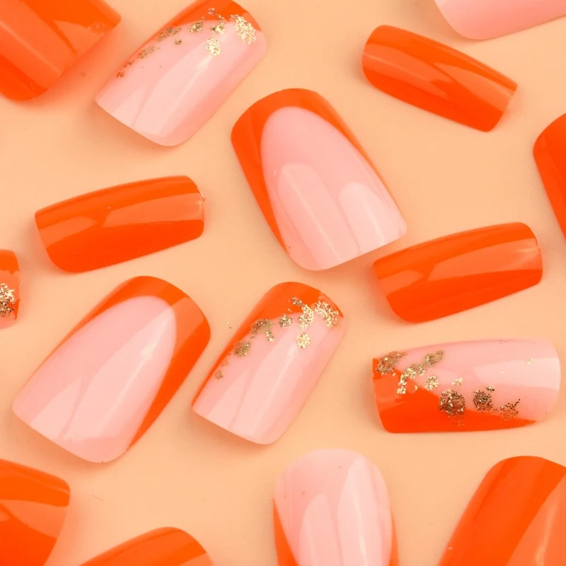Neon Square-Shaped Acrylic Nail Enhancements Stornfield