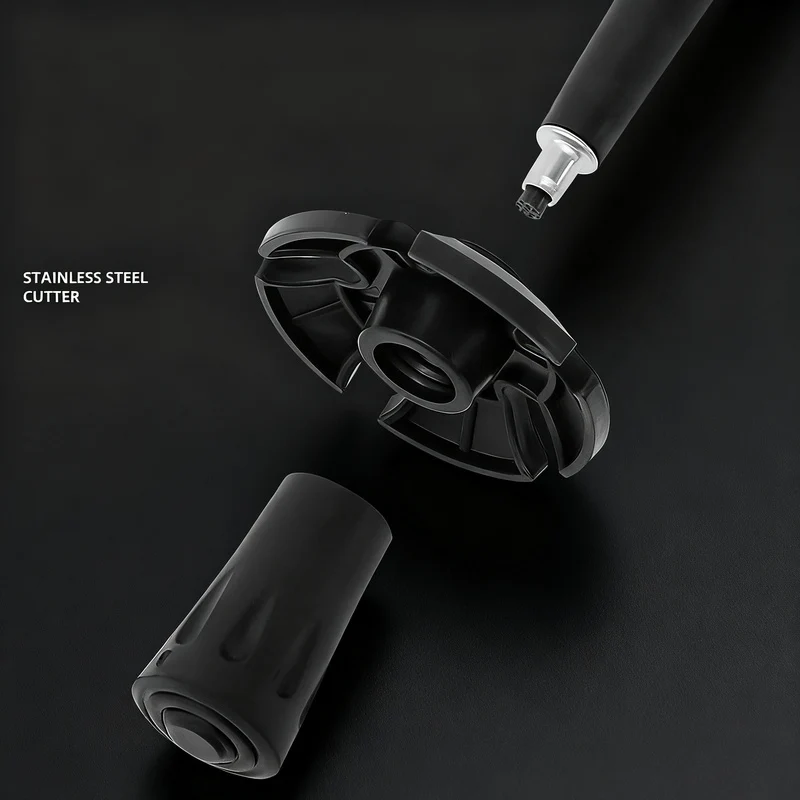 Trekking poles, aluminum, foldable