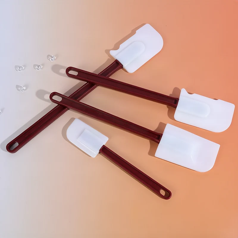 Silicone spatula for baking and decorating