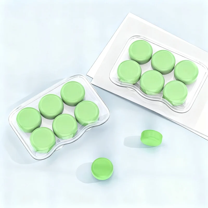 Silicone earplugs for sleeping and noise reduction