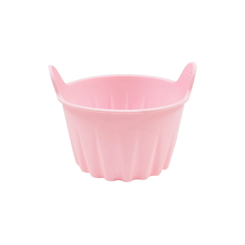 Silicone egg cups, round, 9×9×7 cm