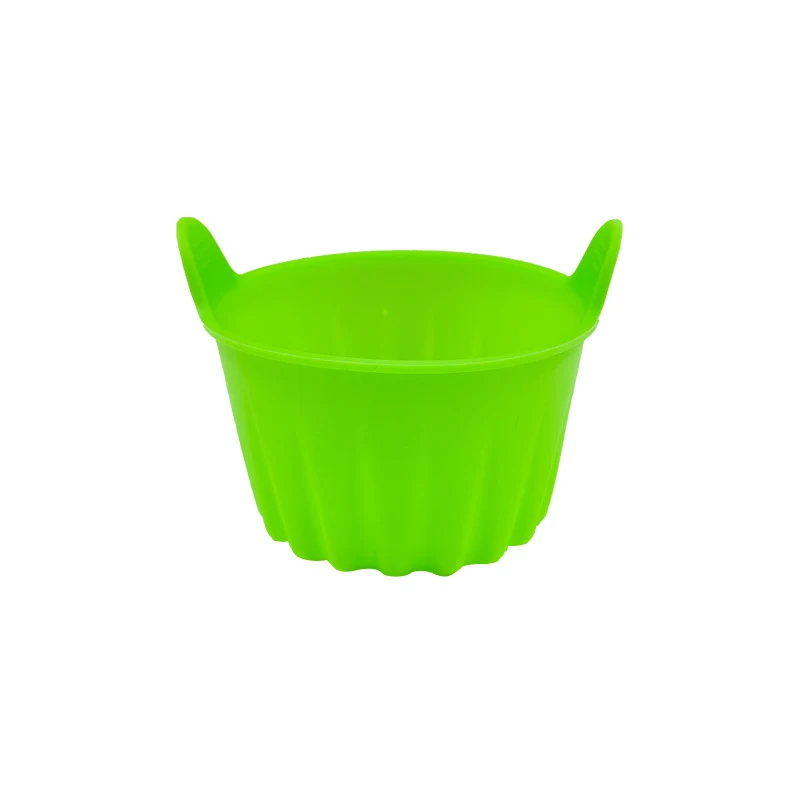 Silicone egg cups, round, 9×9×7 cm
