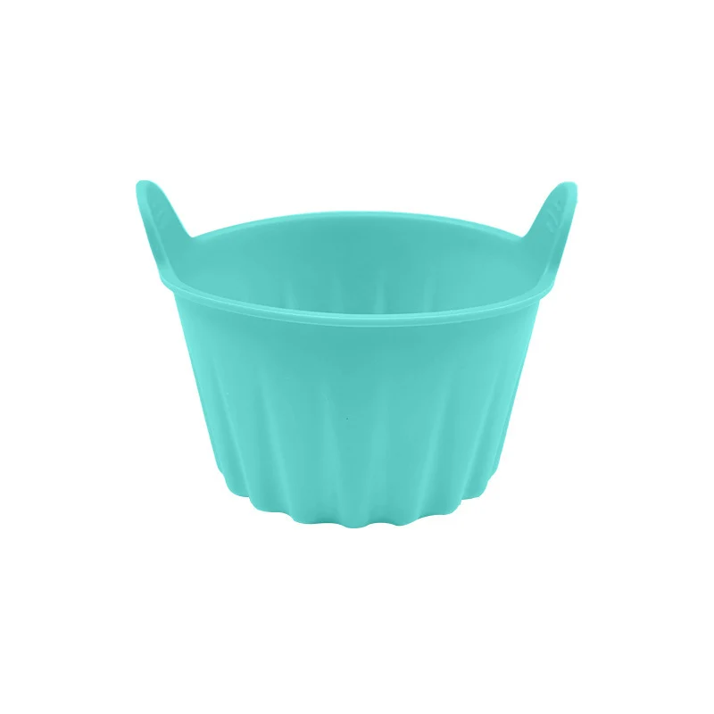 Silicone egg cups, round, 9×9×7 cm