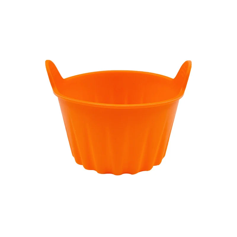 Silicone egg cups, round, 9×9×7 cm
