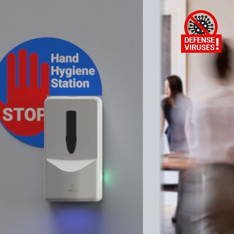 Automatic soap dispenser with sensor