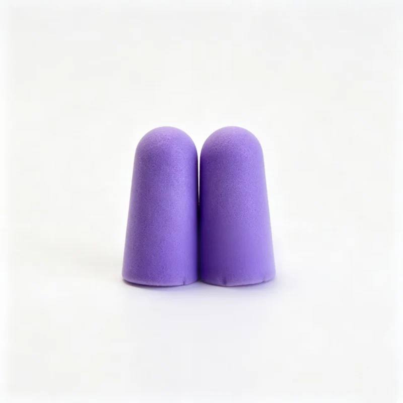 Foam ear plugs, spherical shape, 25×12 mm