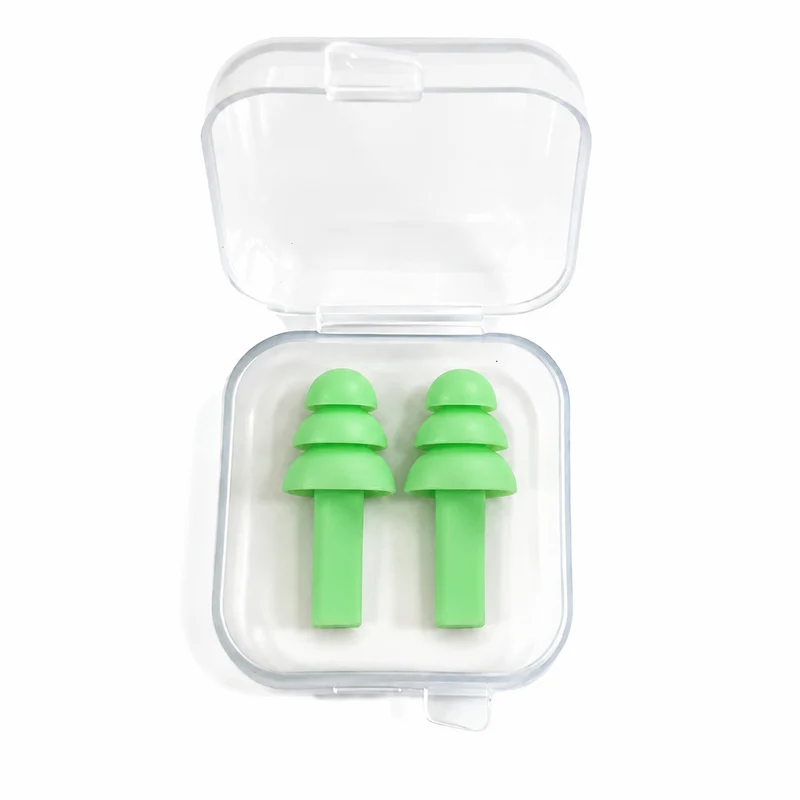 Foam ear plugs, spherical shape, 25×12 mm