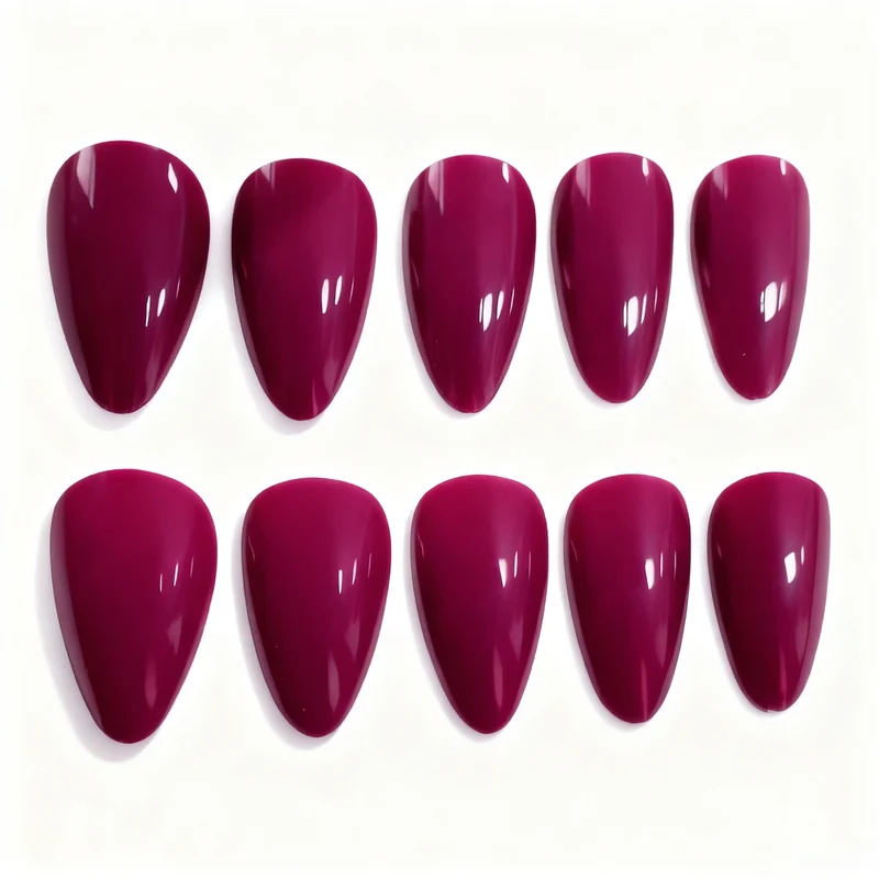 Elegante Spitz-Acrylnagelverlängerungen Karnz 1789915563