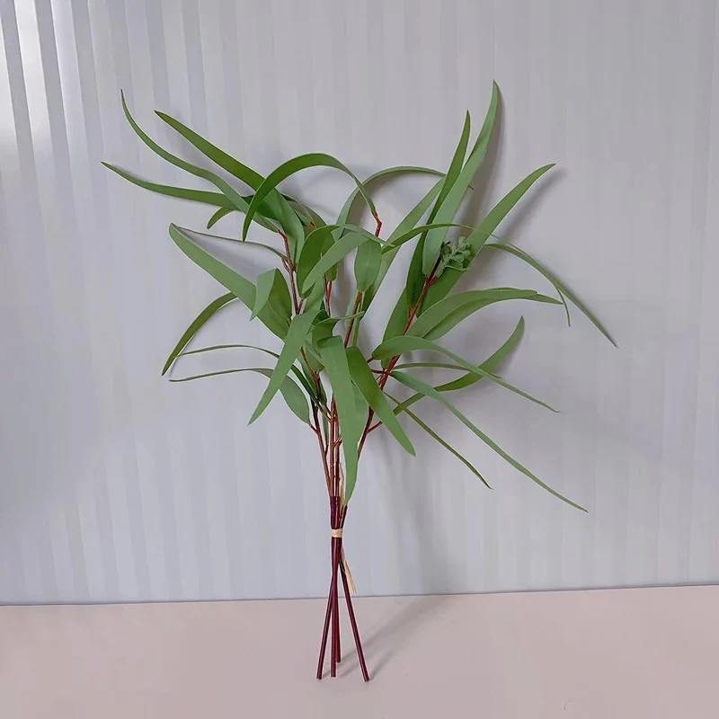 Lebensechte Eukalyptus Stängel Blumenstrauß