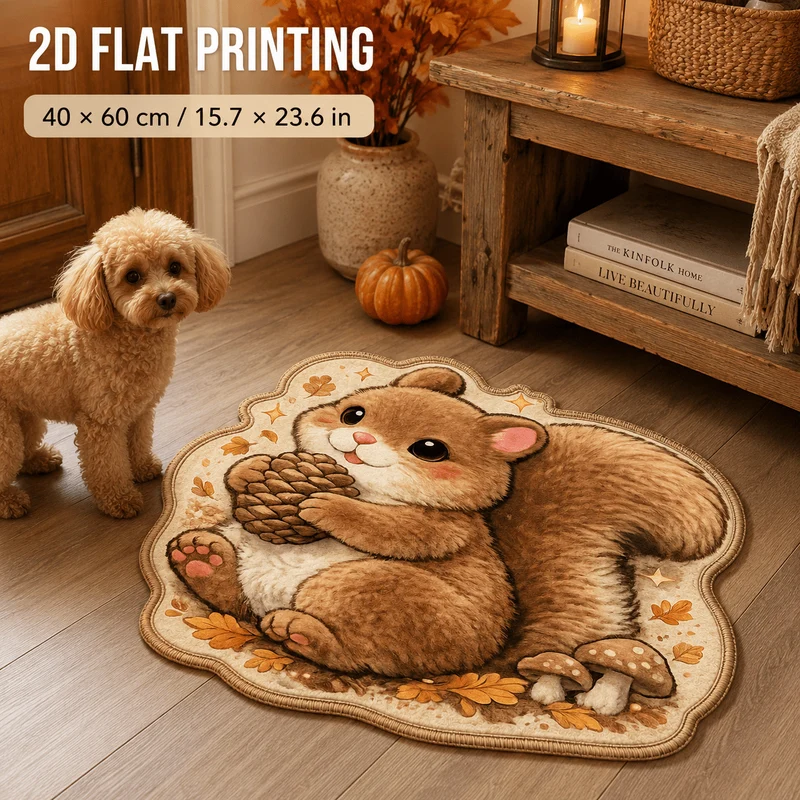 Cute Sheep-Shaped Bath Mat