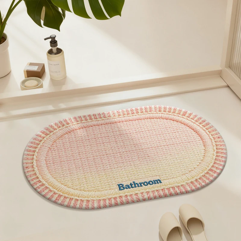 Cozy Textured Bathroom Rug