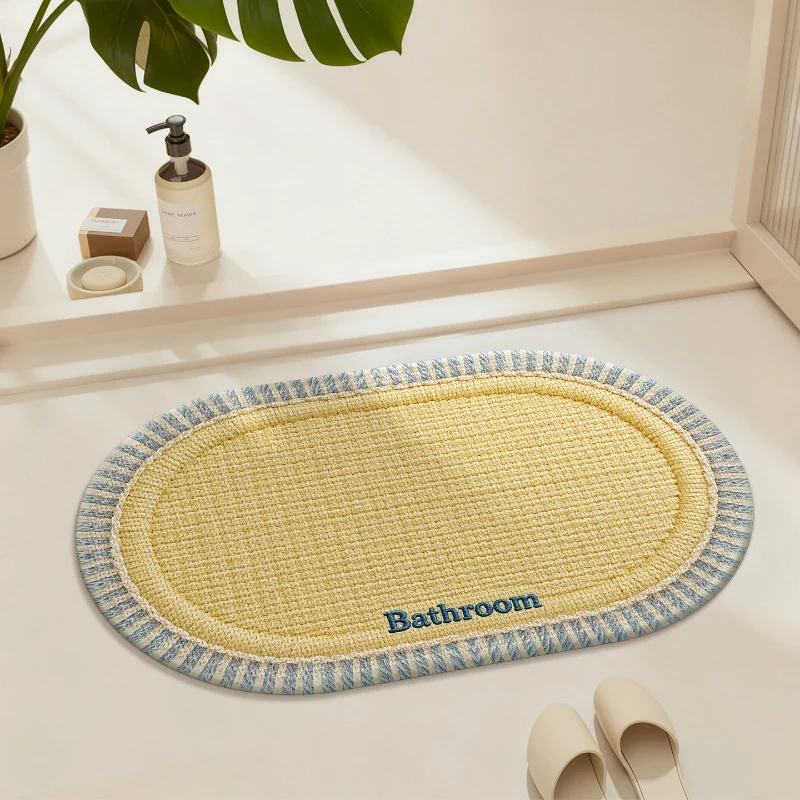 Cozy Textured Bathroom Rug