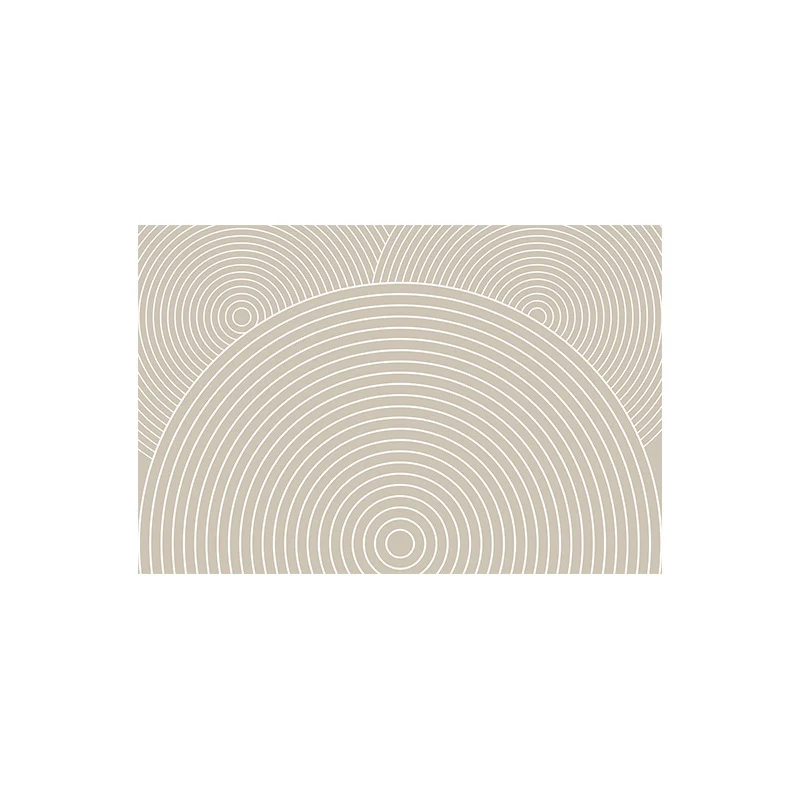 Abstract Geometric Pattern Bath Mat