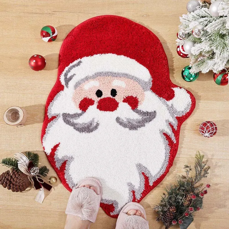 Whimsical Gnome Design Bath Mat