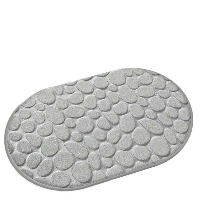 Soft Pebble Textured Bath Mat