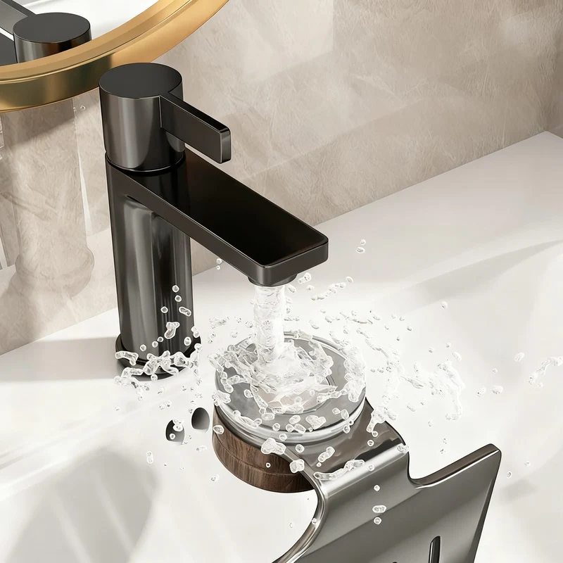 Wall-mounted soap dish with suction cup