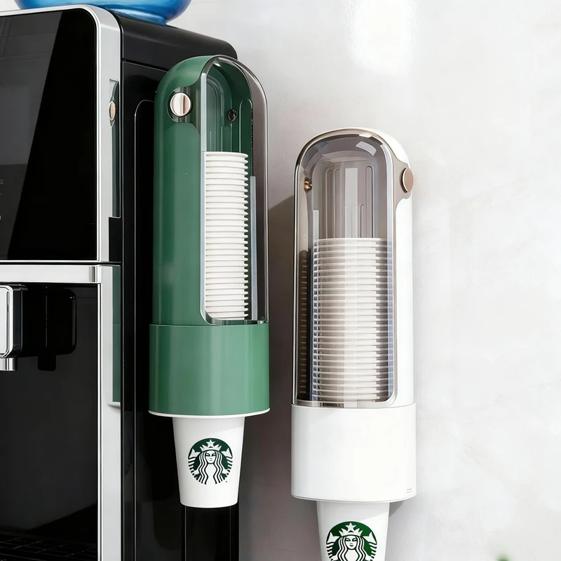 Wall mount for disposable cups