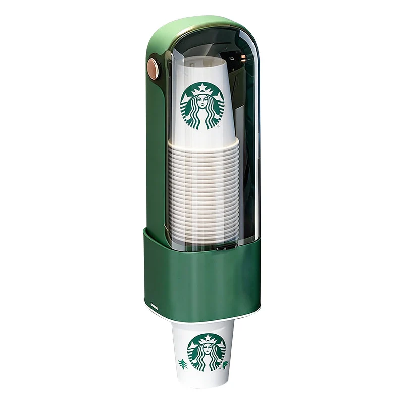 Wall mount for disposable cups