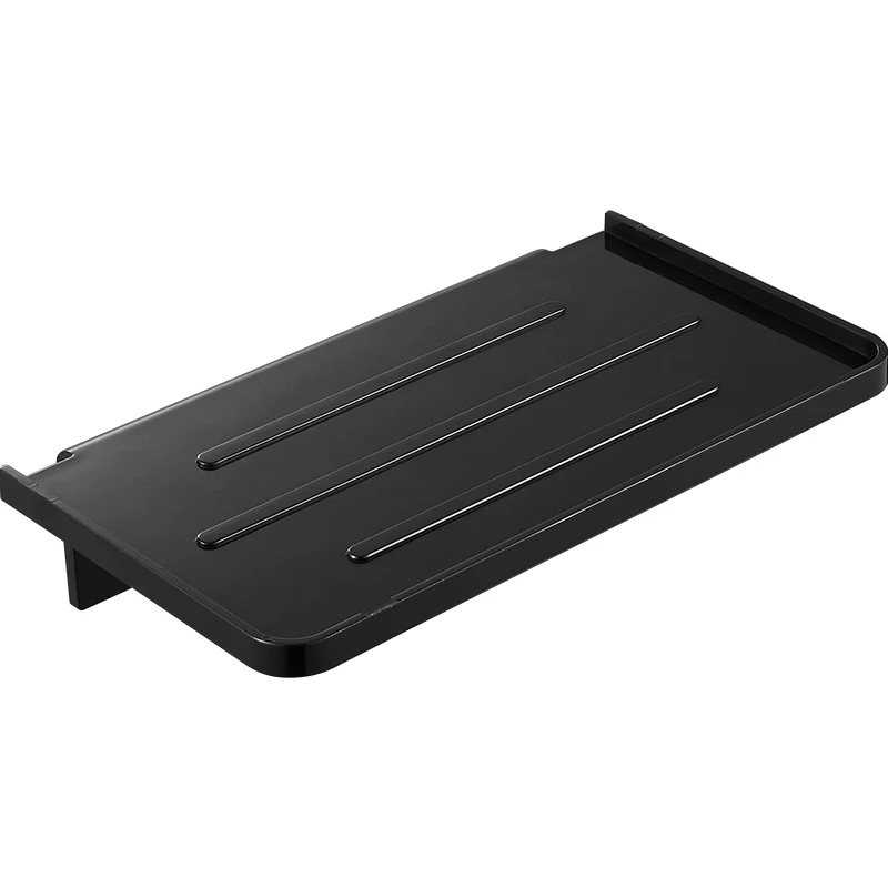 Wall shelf bathroom without drilling, ABS plastic