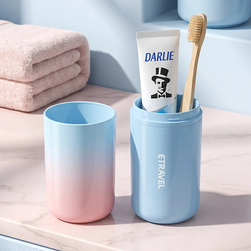 Portable dental care set for travel