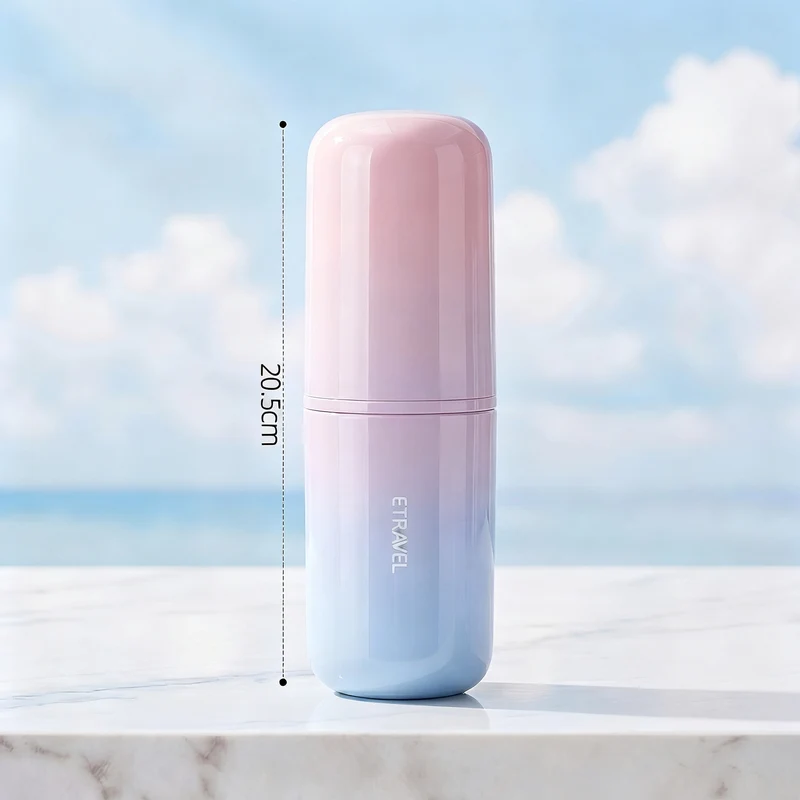 Portable dental care set for travel