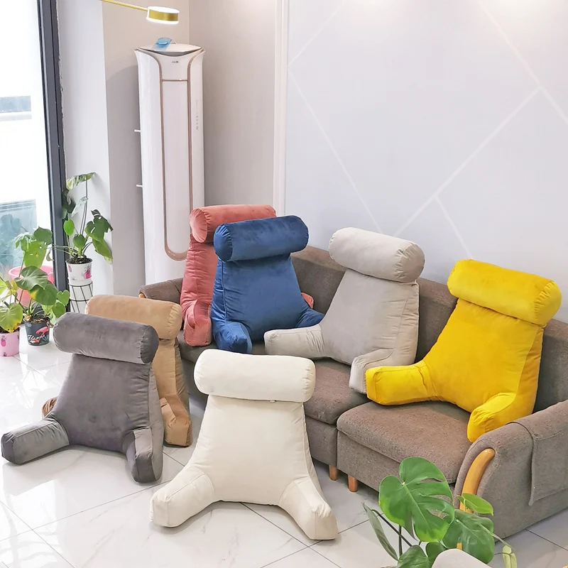 Reading cushions with removable cover, 80 × 67 × 35 cm