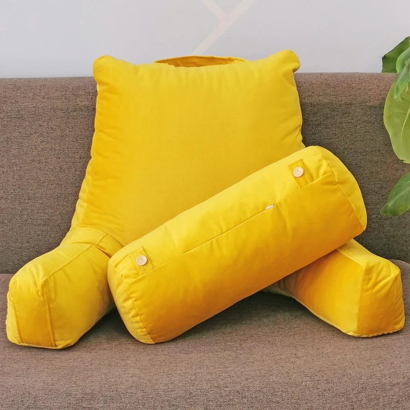 Reading cushions with removable cover, 80 × 67 × 35 cm