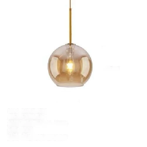 LED pendant light in industrial style, height adjustable