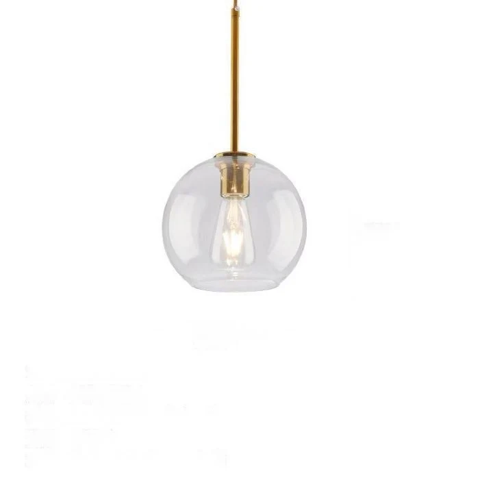LED pendant light in industrial style, height adjustable