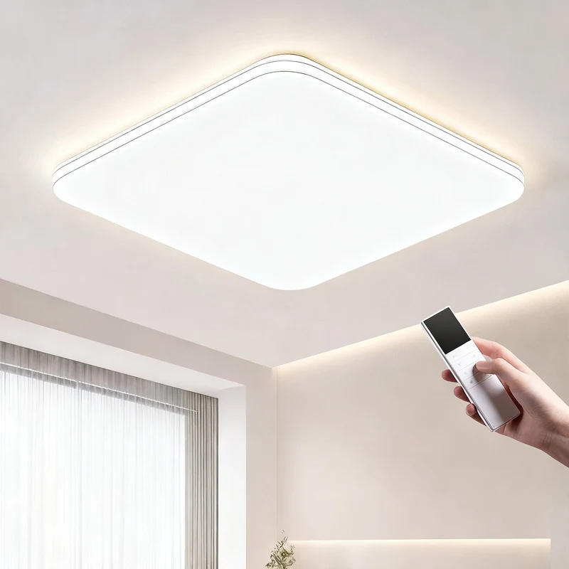 LED ceiling light round 40 cm, modern, dimmable