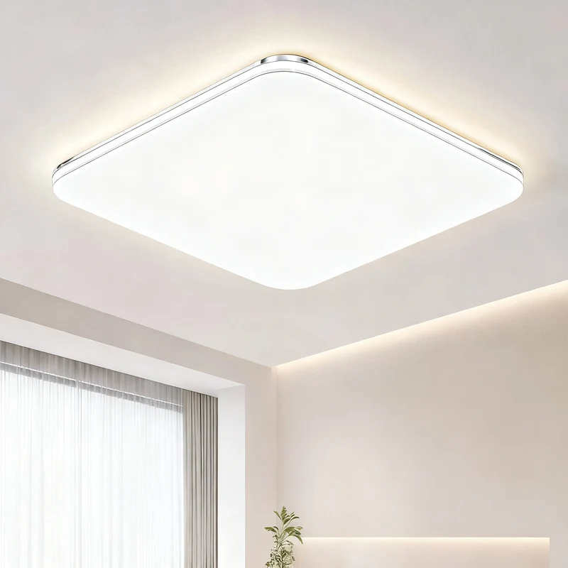 LED ceiling light round 40 cm, modern, dimmable