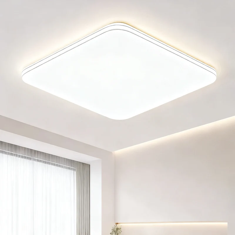 LED ceiling light round 40 cm, modern, dimmable