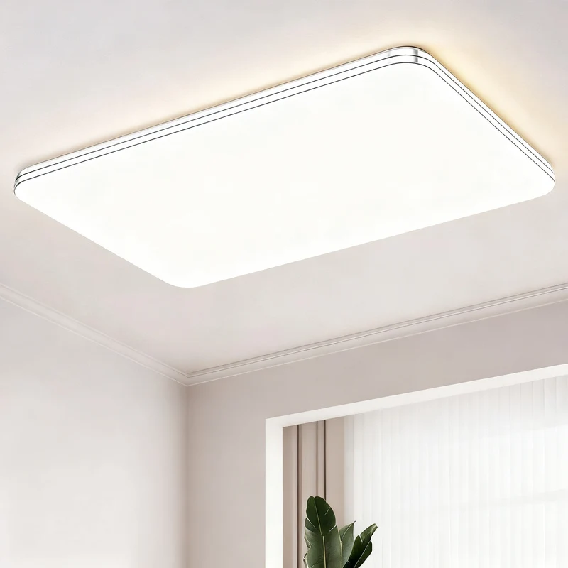 LED ceiling light round 40 cm, modern, dimmable