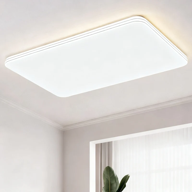 LED ceiling light round 40 cm, modern, dimmable